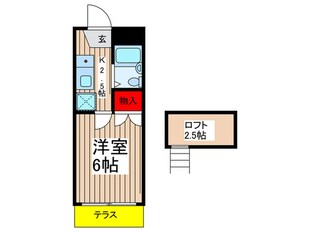 アーバン高島平Aの物件間取画像